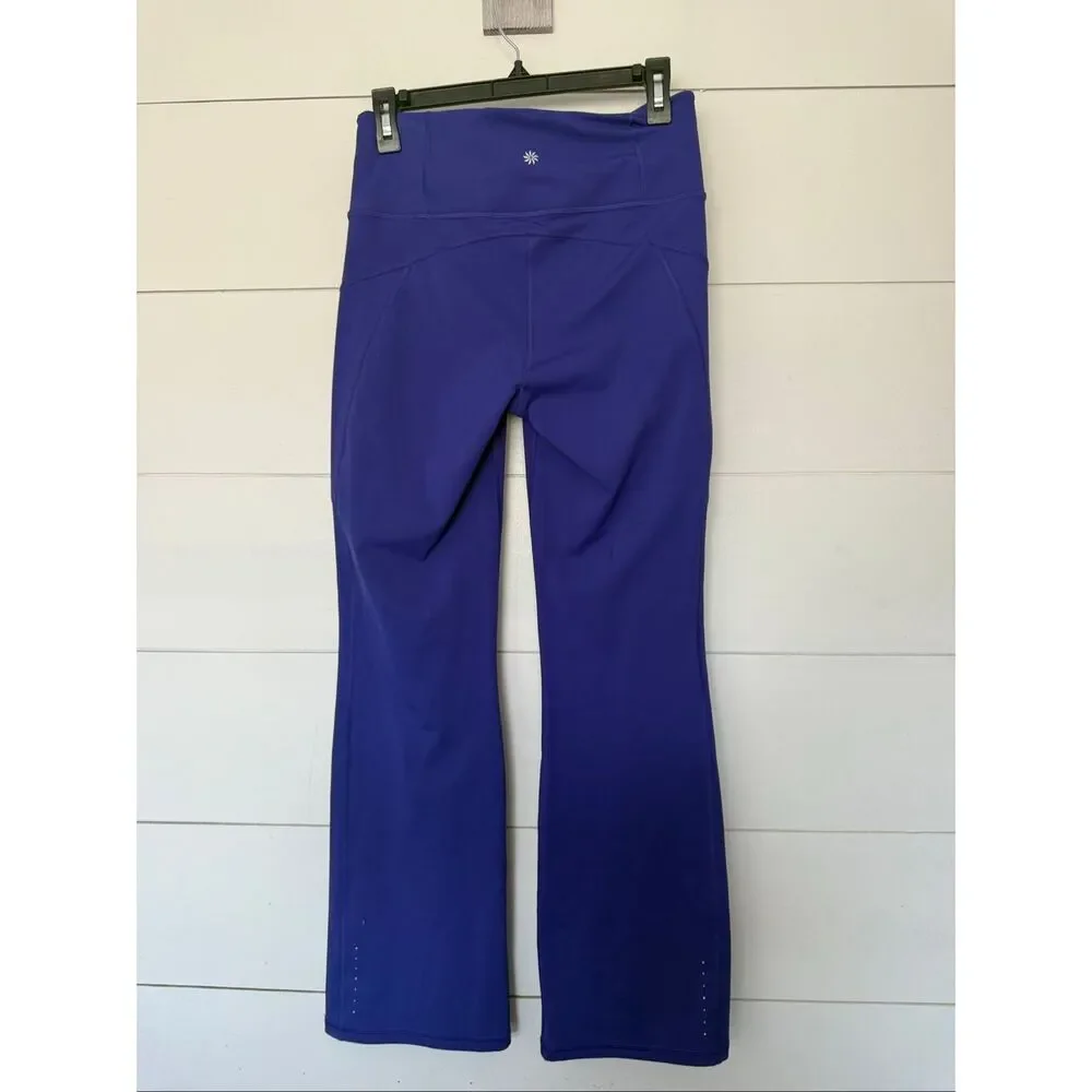 Athleta Women’s Medium Purple Rainier Bootcut Pants - Picture 3 of 7